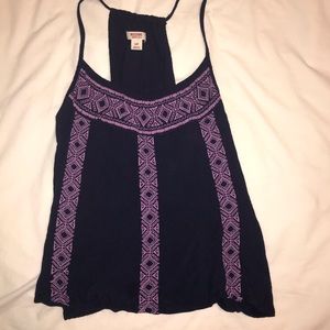 Target Navy and Purple Tank